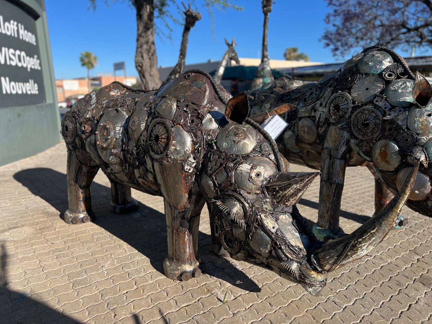 Rhino sculpture, Matriarch of the Wilderness